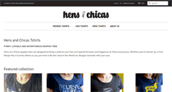 Desktop Screenshot of hensandchicas.com